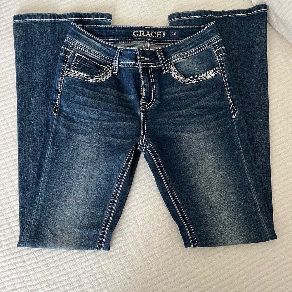 Grace In LA Bootcut Jeans